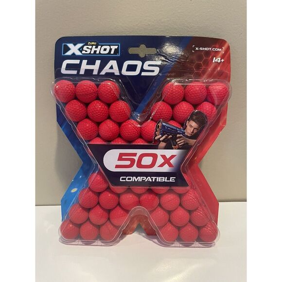 X-Shot FaZe Blaster‎ Refill Pack 50 Rounds ZURU New - Picture 1 of 2